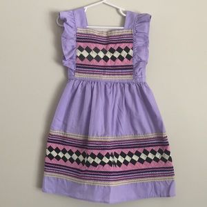 Handmade purple dress